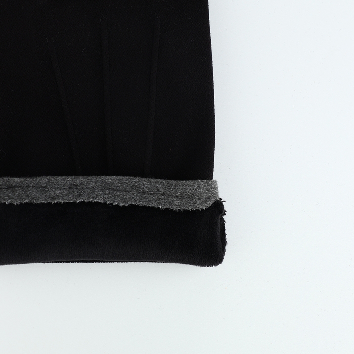 Перчатки мужские, безразмерные, без утеплителя, цвет чёрный Перчатки мужские, безразмерные, без утеплителя, цвет чёрный