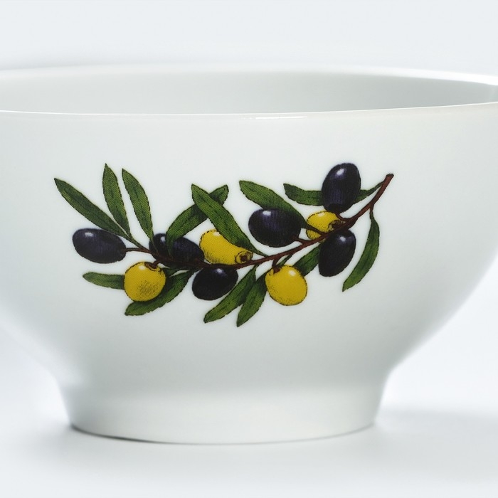 Пиала фарфоровая «Оливки», 370 мл, d=12,5 см Пиала фарфоровая «Оливки», 370 мл, d=12,5 см