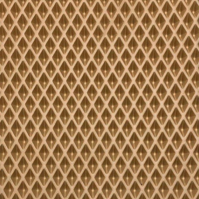 Коврик eva универсальный Grand Caratt, Ромб 50 х 67 см, бежевый Коврик eva универсальный Grand Caratt, Ромб 50 х 67 см, бежевый