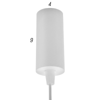 Светильник 1572/1WT LED 7Вт 4000К бело-золотой