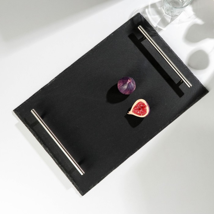 Поднос из сланца Magistro Valley, 45×30 см Поднос из сланца Magistro Valley, 45×30 см