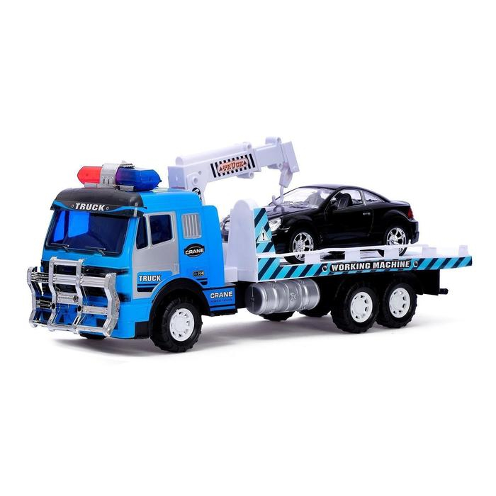 Машина инерционная «Эвакуатор», цвета МИКС Машина инерционная «Эвакуатор», цвета МИКС