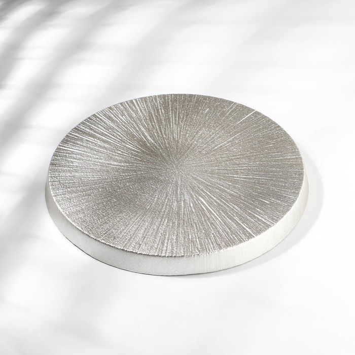 Блюдо «Кувшинка Нимфея», стеклянное, d=21 см Блюдо «Кувшинка Нимфея», стеклянное, d=21 см