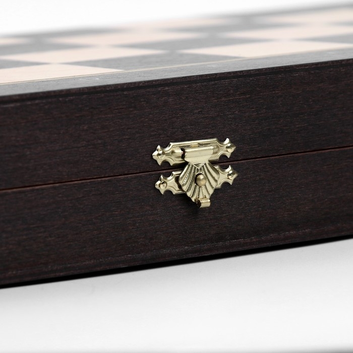 Шахматы деревянные большие, утяжеленные, 40 х 40 см, король h-9 см, пешка h-4.4 см, бук Шахматы деревянные большие, утяжеленные, 40 х 40 см, король h-9 см, пешка h-4.4 см, бук