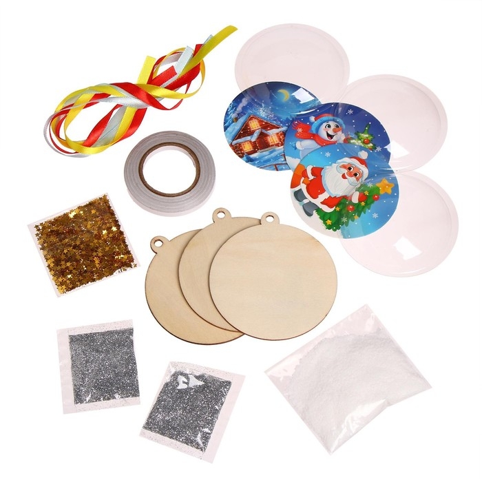 Набор для творчества «Дед Мороз. Новогоднее украшение на ёлку» Набор для творчества «Дед Мороз. Новогоднее украшение на ёлку»
