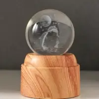 Сувенир стекло свет "Шар. Дельфины под луной" 6хLED шар d=6 см, крутится, USB 7х7х10 см Сувенир стекло свет "Шар. Дельфины под луной" 6хLED шар d=6 см, крутится, USB 7х7х10 см