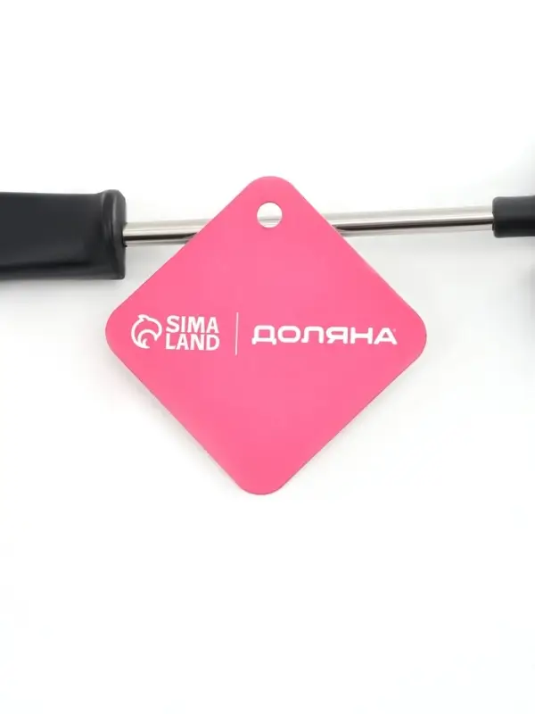 Молоток для мяса Доляна &laquo;Круг&raquo;, 25 см, чёрный