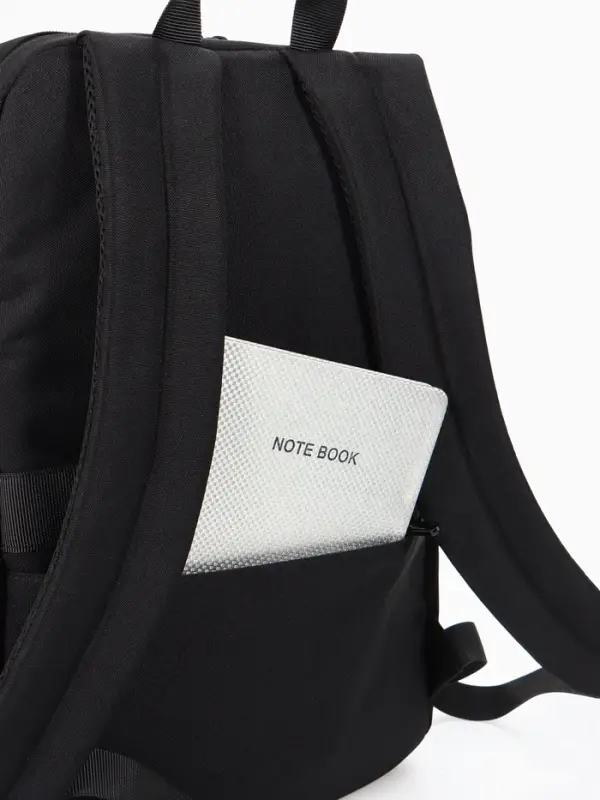 Рюкзак городской, 1 отделение, 4 кармана, 28&times;9.5&times;42 см, чёрный