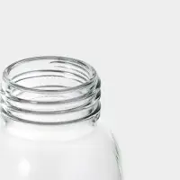 Бутылка для воды стеклянная в чехле &laquo;Единорожек&raquo;, 300 мл, h=16.5 см