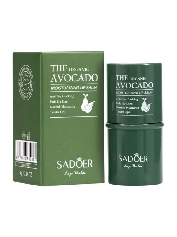 Бальзам для губ SADOER, с авокадо 4 г