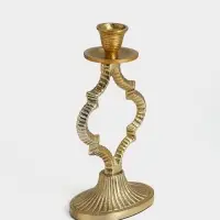 Подсвечник &laquo;Слияние&raquo;, 12&times;8&times;23 см, алюминий