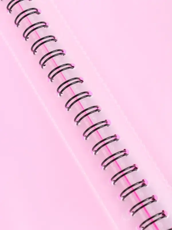 Папка с 20 вкладышами на спирали, А4, 600 мкм, ErichKrause Matt Neon, текстура &laquo;песок&raquo;, МИКС