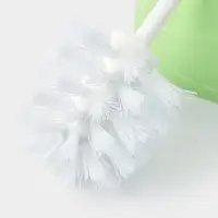 Ёршик для унитаза Aqua, 13&times;13&times;36 см, с подставкой, салатовый