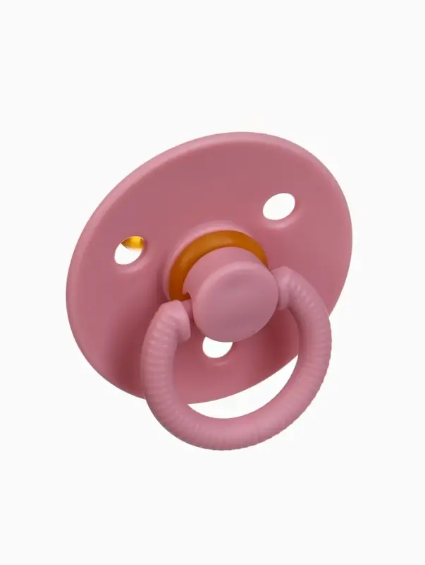 Соска - пустышка классическая, латекс, цв.пыльно-розовый, в контейнере, от 0 мес., M&B Соска - пустышка классическая, латекс, цв.пыльно-розовый, в контейнере, от 0 мес., M&B
