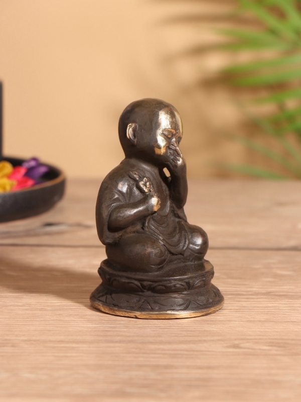 Сувенир бронза Сувенир бронза "Монах" 6х6х9 см