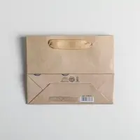 Пакет подарочный крафтовый, упаковка, «Present for you», 15 х 12 х 5.5 см