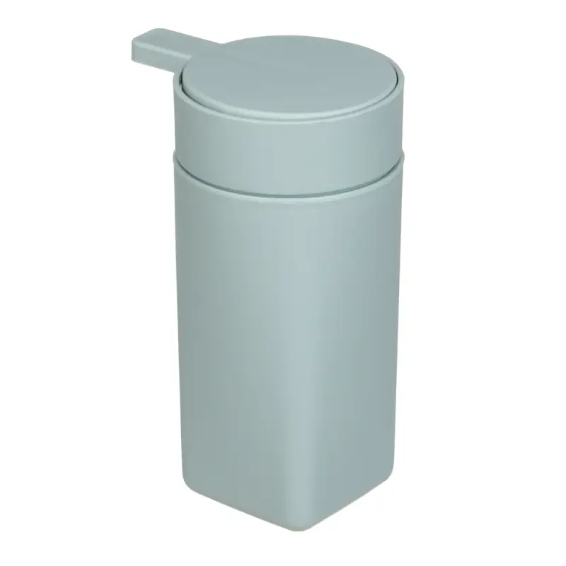 VETTA Дозатор для жидкого мыла, пластик, 350 мл, 14,5x9,5x7 см, мятный