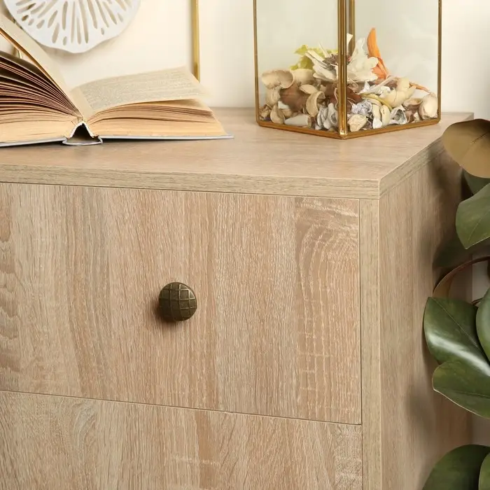 Ручка-кнопка ТУНДРА РК202, цвет бронза