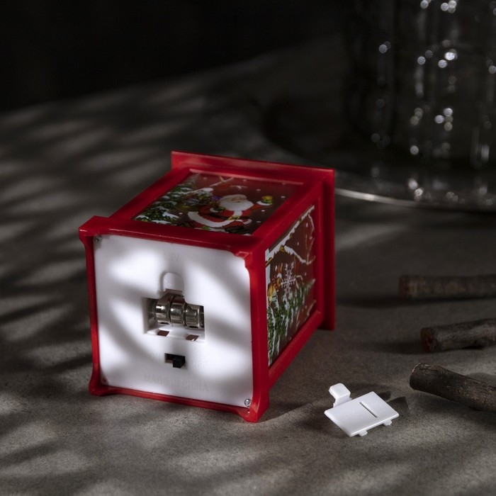 Светодиодная фигура «Фонарь с Дедом Морозом» 6 × 13 × 6 см, пластик, батарейки AG13х3 (в комплекте), свечение тёплое белое Светодиодная фигура «Фонарь с Дедом Морозом» 6 × 13 × 6 см, пластик, батарейки AG13х3 (в комплекте), свечение тёплое белое