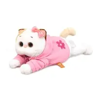 Мягкая игрушка "Ли-Ли в худи с цветочком" лежачая, 18 см LKl18-002 Мягкая игрушка "Ли-Ли в худи с цветочком" лежачая, 18 см LKl18-002