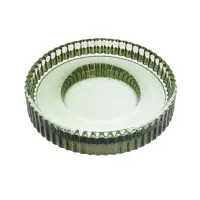 Мыльница тм VETTA Ингрид, стекло, зеленый, 10x10x2,2см