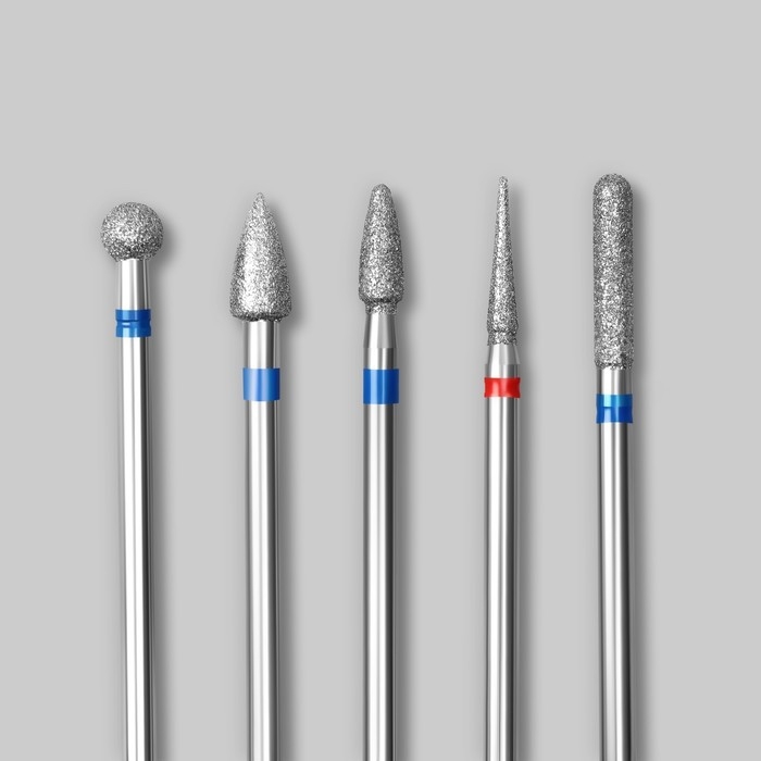 Фрезы для маникюра в пластиковом органайзере, 10 шт Фрезы для маникюра в пластиковом органайзере, 10 шт