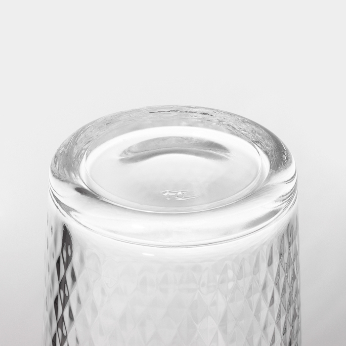 Набор высоких стеклянных стаканов «Геометрия», 230 мл, 6 шт