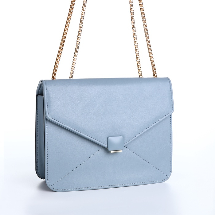 Сумка женская на магните, маленький размер, цвет голубой Сумка женская на магните, маленький размер, цвет голубой