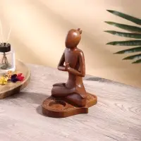 Подставка под благовония &laquo;Медитация&raquo;, 14&times;15&times;30 см, дерево суар