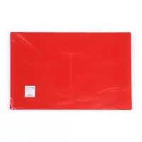 Папка с 30 вкладышами А4, 500 мкм, Calligrata, текстура &laquo;песок&raquo;, красная