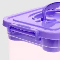 Контейнер для хранения с крышкой, объем 6.5 л, цвет сиреневый