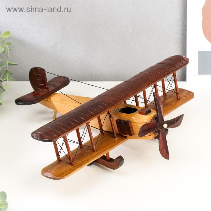 Сувенир дерево  Сувенир дерево "Ретро. Самолет" МИКС 11,5х35,5х30 см