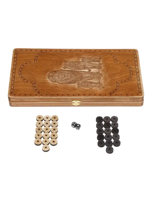 Нарды Семья льва 37*20 см