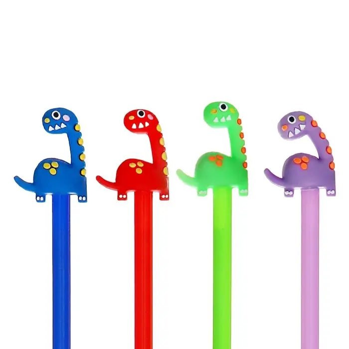 Ручка - прикол гелевая «Динозаврик» МИКС Ручка - прикол гелевая «Динозаврик» МИКС