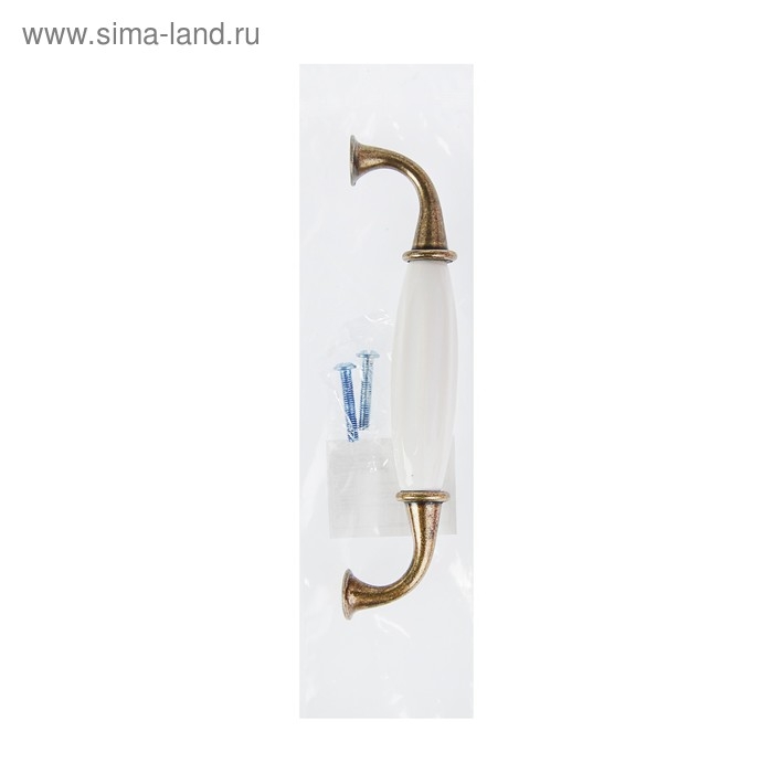 Ручка скоба STYLISH Ceramics 003, керамическая 128 мм, цвет бронза Ручка скоба STYLISH Ceramics 003, керамическая 128 мм, цвет бронза