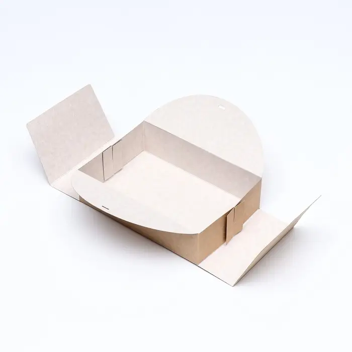 Коробка складная крафт, 22×15×6 см