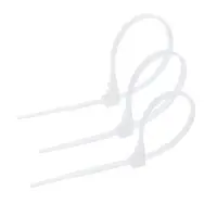 Хомут нейлоновый для стяжки, ТУНДРА, многоразовая, 3,6х150 мм, белый, 50 шт