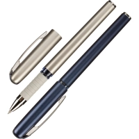 Ручка шариковая неавтомат. Deli EQ126-BL,пулевидн.нак,син,0,7мм, пласт,асс