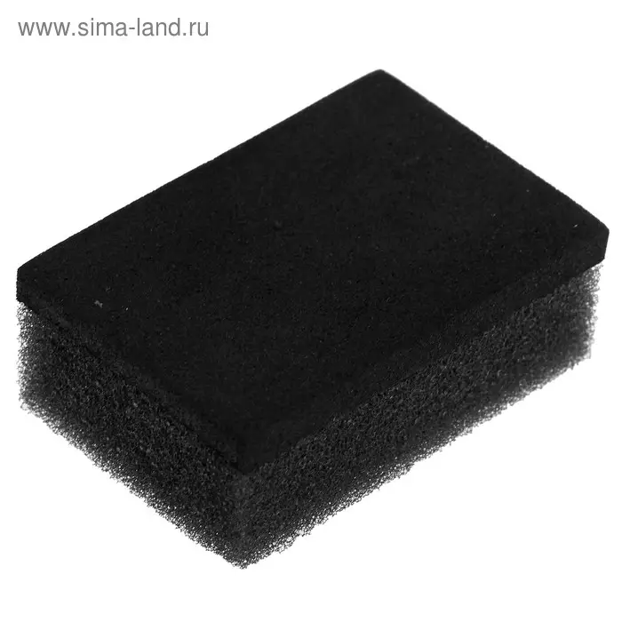 Губка для обуви "Sargan" с воскосиликоновой пропиткой, флоу-пак