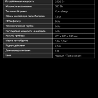 Пылесос HYV-C3955 1,5л 2220Вт фиолетовый