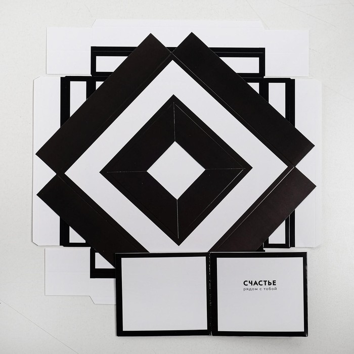 Коробка подарочная для цветов с вазой и PVC окнами складная, упаковка, «Счастье рядом с тобой», 23 х 30 х 23 с Коробка подарочная для цветов с вазой и PVC окнами складная, упаковка, «Счастье рядом с тобой», 23 х 30 х 23 с