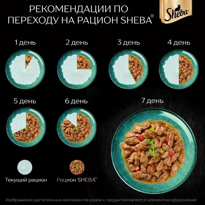 Влажный корм Sheba для кошек, пауч, курица/паприка, 75 г Влажный корм Sheba для кошек, пауч, курица/паприка, 75 г