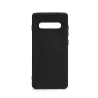 Чехол Samsung S10 plus TPU 1.0MM матовый черный (без обмена и возврата)
