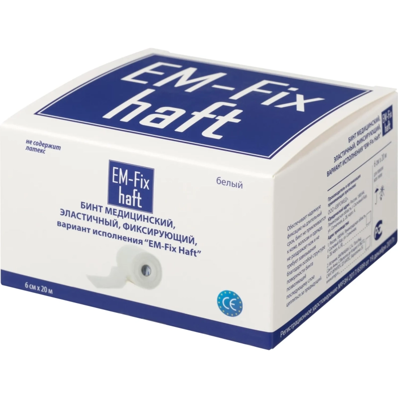 Бинт самофикс эласт 20м х 6см EM-FIX HAFT