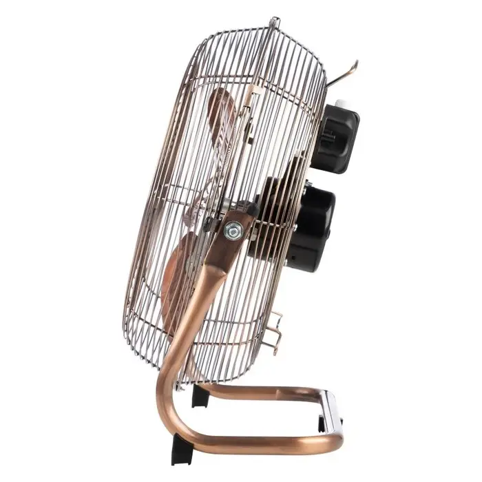 Вентилятор Leonord LE-1604, напольный, 45 Вт, 3 скорости, цвет медь