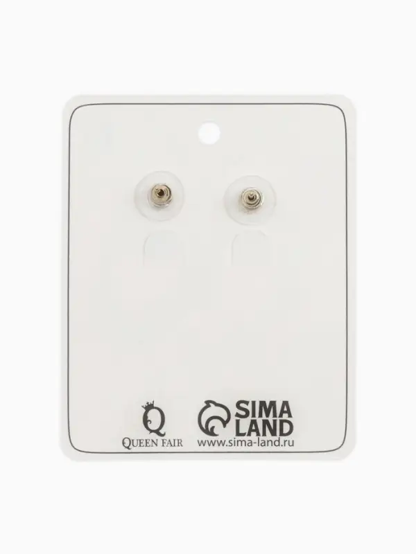 Серьги металл &laquo;Геометрия&raquo;, овалы переплетённые, цвет золото