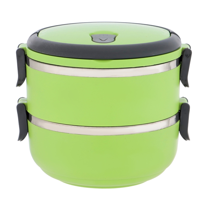 Ланч-бокс Ланч-бокс "Доляна", 800 мл, 13 х 16 см, салатовый
