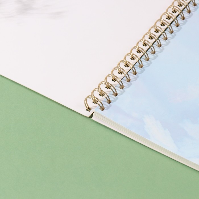 Фотоальбом на спирали 20 листов Фотоальбом на спирали 20 листов "Время года" объёмный элемент + 4 вкладки 24х24 см