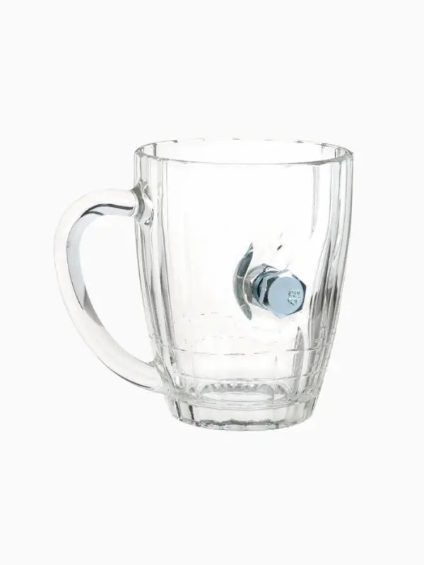 Кружка пивная &laquo;Непробиваемая&raquo;, стекло, 500 мл
