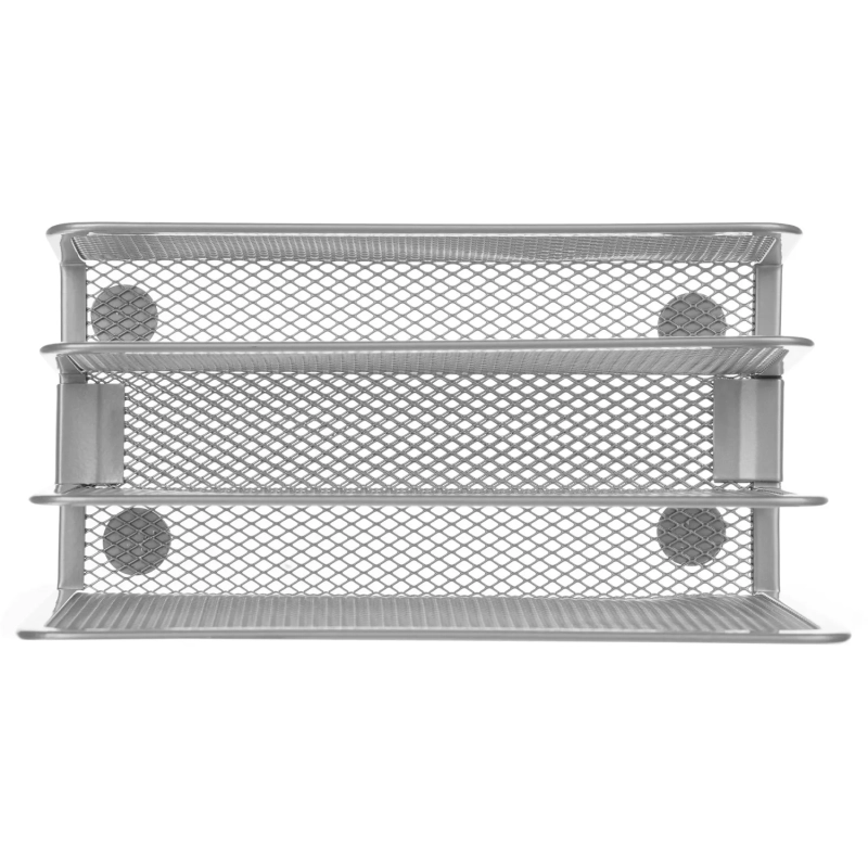 Лоток вертикальный для бумаг 3отд Attache сортер 135x173x83мм металл сереб